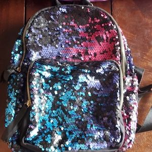 NWOT sequin backpack